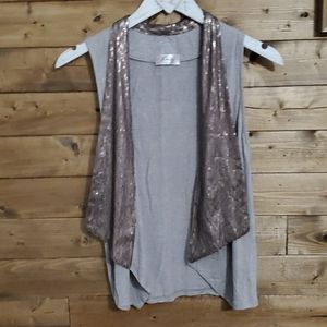 🎉🎉🎉Freeway bronze sequin vest